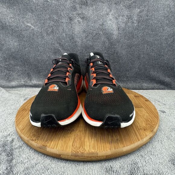Cleveland Browns Nike Mens Pegasus 41 Size 10 Shoes Brown Running Sneakers NFL - Picture 2 of 9